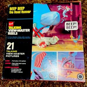 BEEP BEEP at the Road Runner talking view-master reels